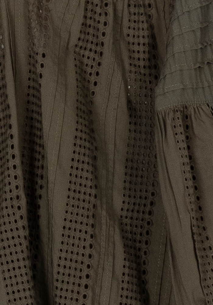 Blouse Verte - Taille S/36 de la marque Maison 123 | PARAD121168 - Vendu par Paradigme - Image 3