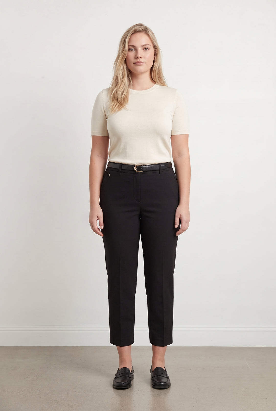 Pantalon Noir - Taille XL/42 de la marque Caroll | PARAD121176 - Vendu par Paradigme - Image 1