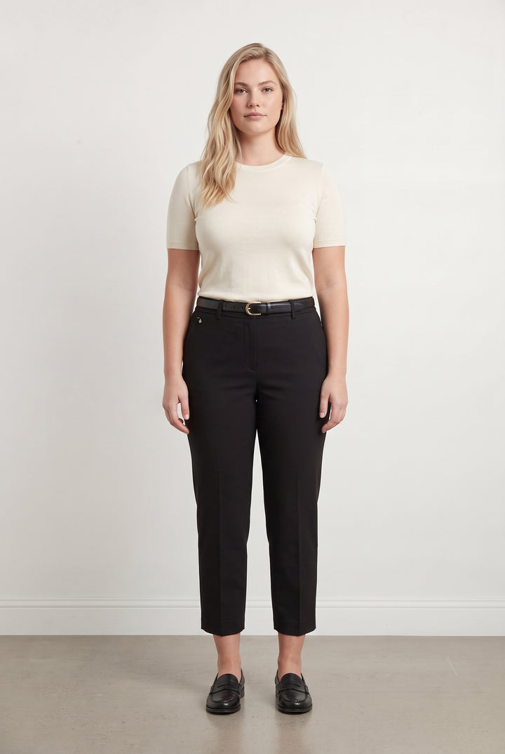 Pantalon Noir - Taille XL/42 de la marque Caroll | PARAD121176 - Vendu par Paradigme - Image 1