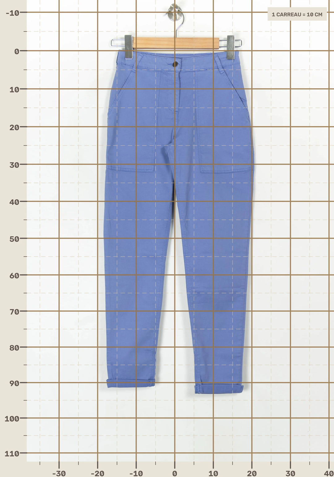 Pantalon Violet - Taille XS/34 de la marque Karl Marc John | PARAD121178 - Vendu par Paradigme - Image 4