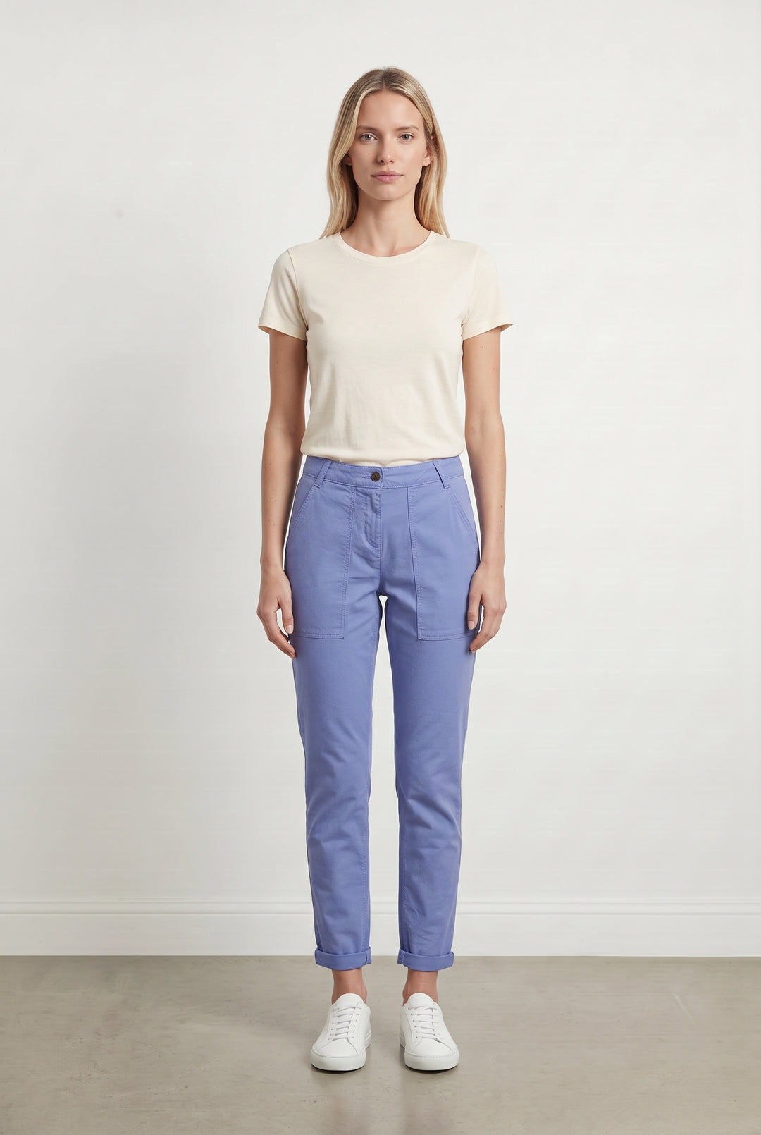 Pantalon Violet - Taille XS/34 de la marque Karl Marc John | PARAD121179 - Vendu par Paradigme - Image 1