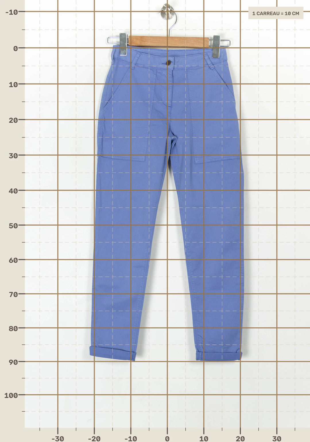 Pantalon Violet - Taille XS/34 de la marque Karl Marc John | PARAD121179 - Vendu par Paradigme - Image 4