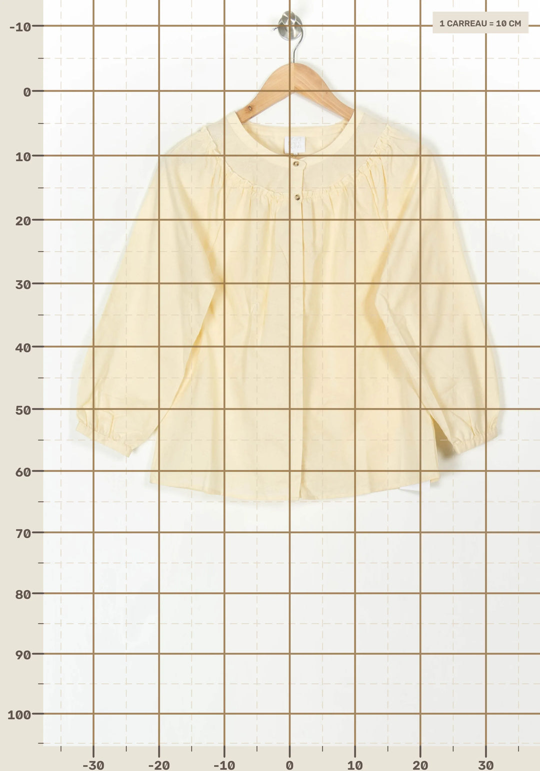 Blouse Beige - Taille XS/34 de la marque Karl Marc John | PARAD121182 - Vendu par Paradigme - Image 4