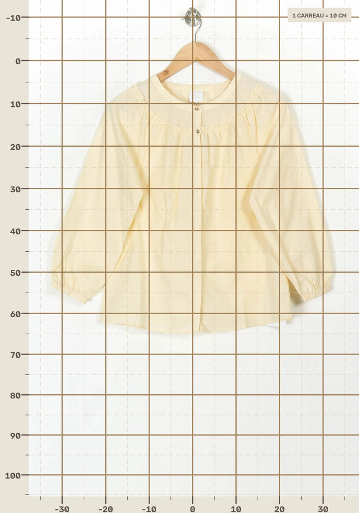Blouse Beige - Taille XS/34 de la marque Karl Marc John | PARAD121182 - Vendu par Paradigme - Image 4