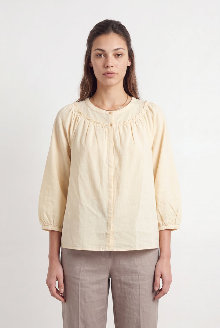 Blouse Beige - Taille XS/34 de la marque Karl Marc John | PARAD121188 - Vendu par Paradigme - Image 1