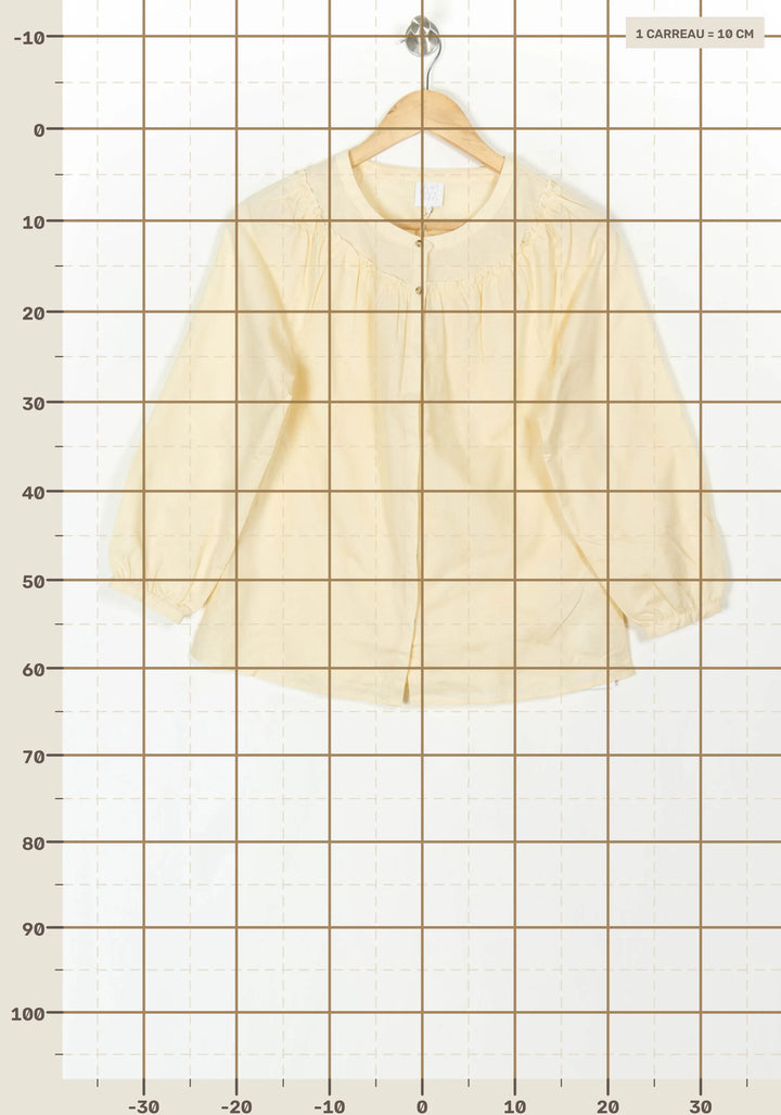 Blouse Beige - Taille XS/34 de la marque Karl Marc John | PARAD121188 - Vendu par Paradigme - Image 4