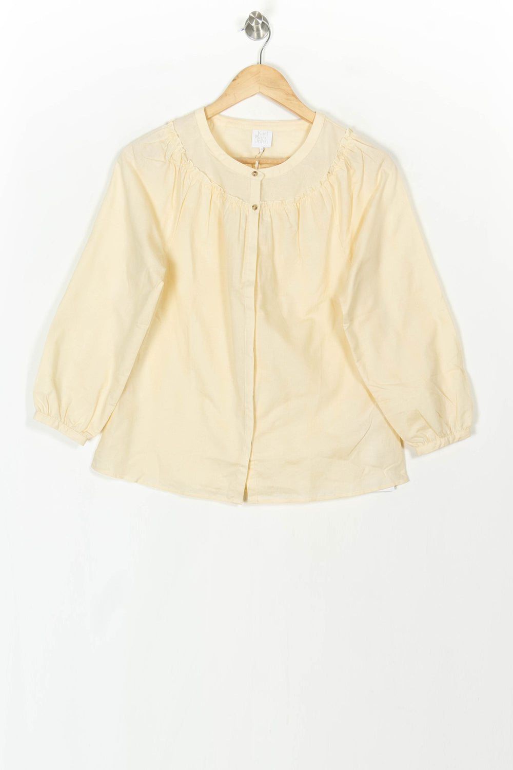 Blouse Beige - Taille XS/34 de la marque Karl Marc John | PARAD121188 - Vendu par Paradigme - Image 2
