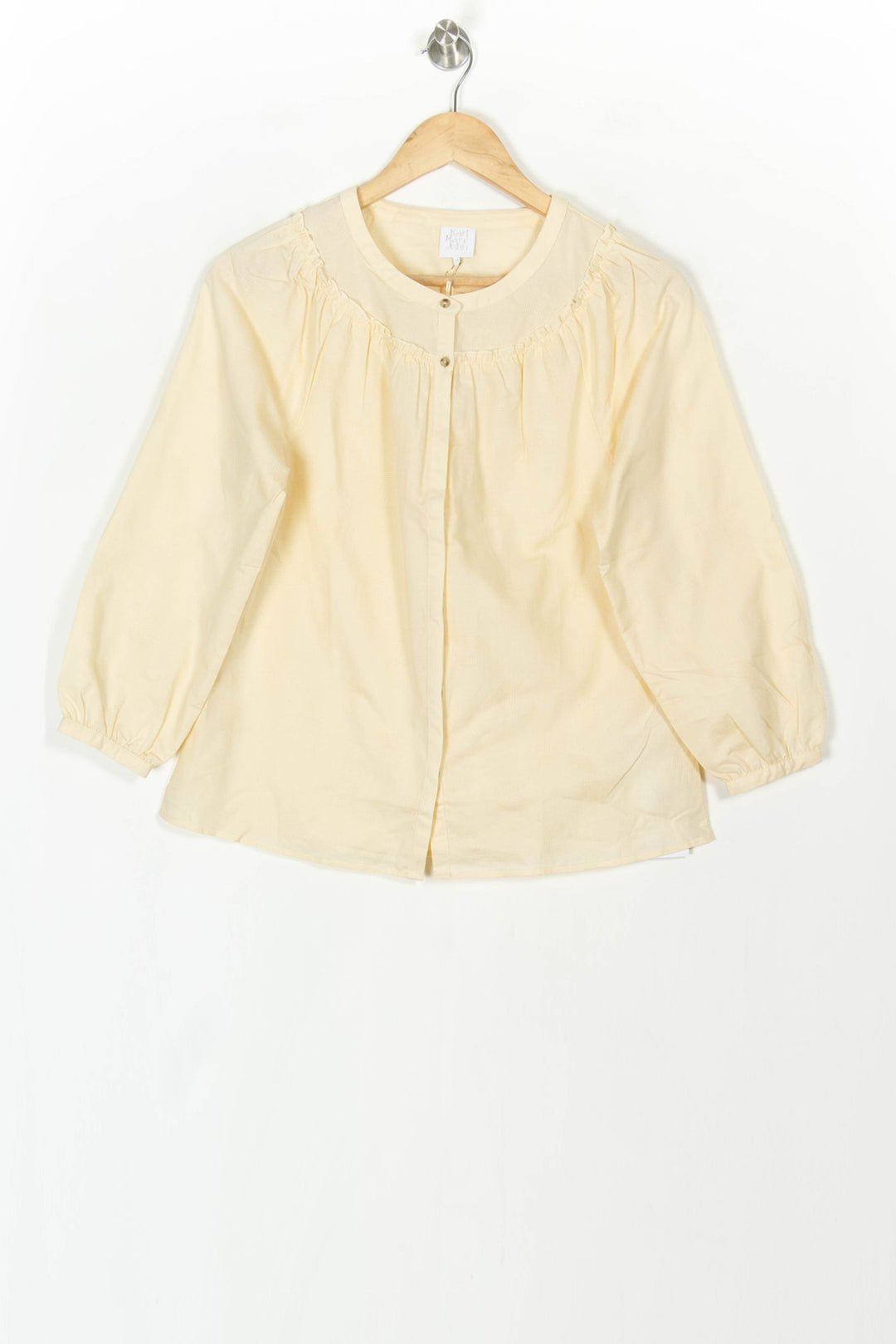 Blouse Beige - Taille XS/34 de la marque Karl Marc John | PARAD121188 - Vendu par Paradigme - Image 2