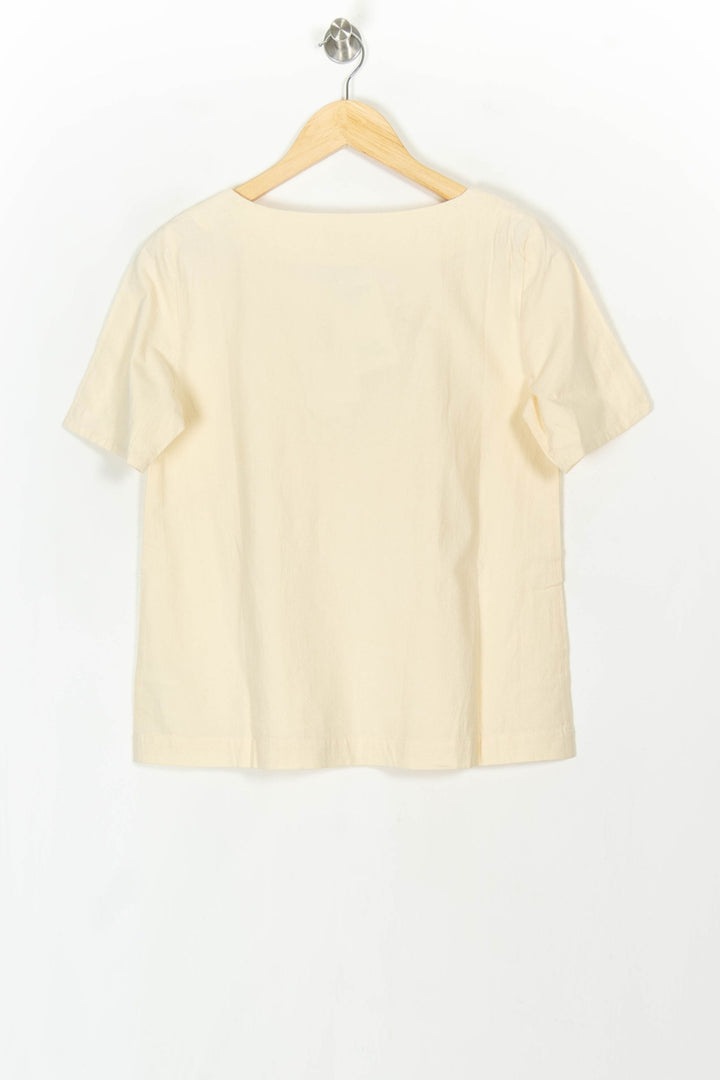 Blouse Beige - Taille XS/34 de la marque Karl Marc John | PARAD121190 - Vendu par Paradigme - Image 5