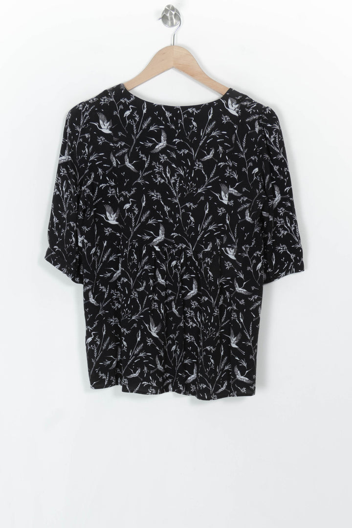 Blouse Noire et Blanche - Taille S/36 de la marque Maison 123 | PARAD121191 - Vendu par Paradigme - Image 5