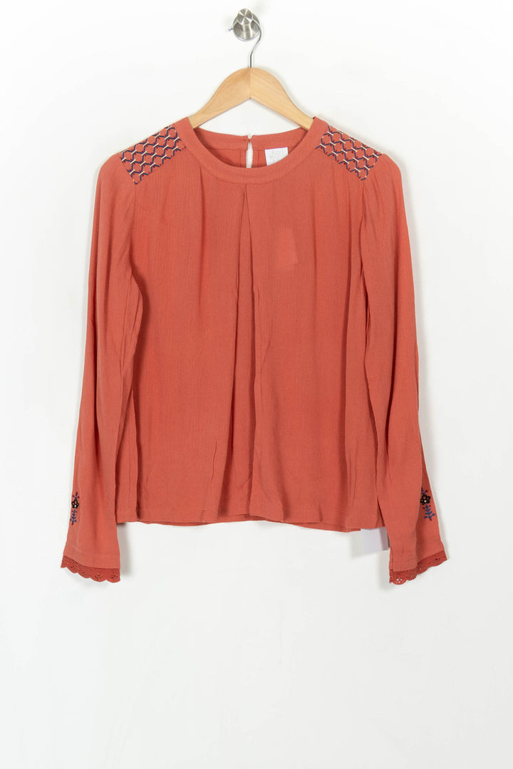 Blouse Orange - Taille XS/34 de la marque Karl Marc John | PARAD121192 - Vendu par Paradigme - Image 2