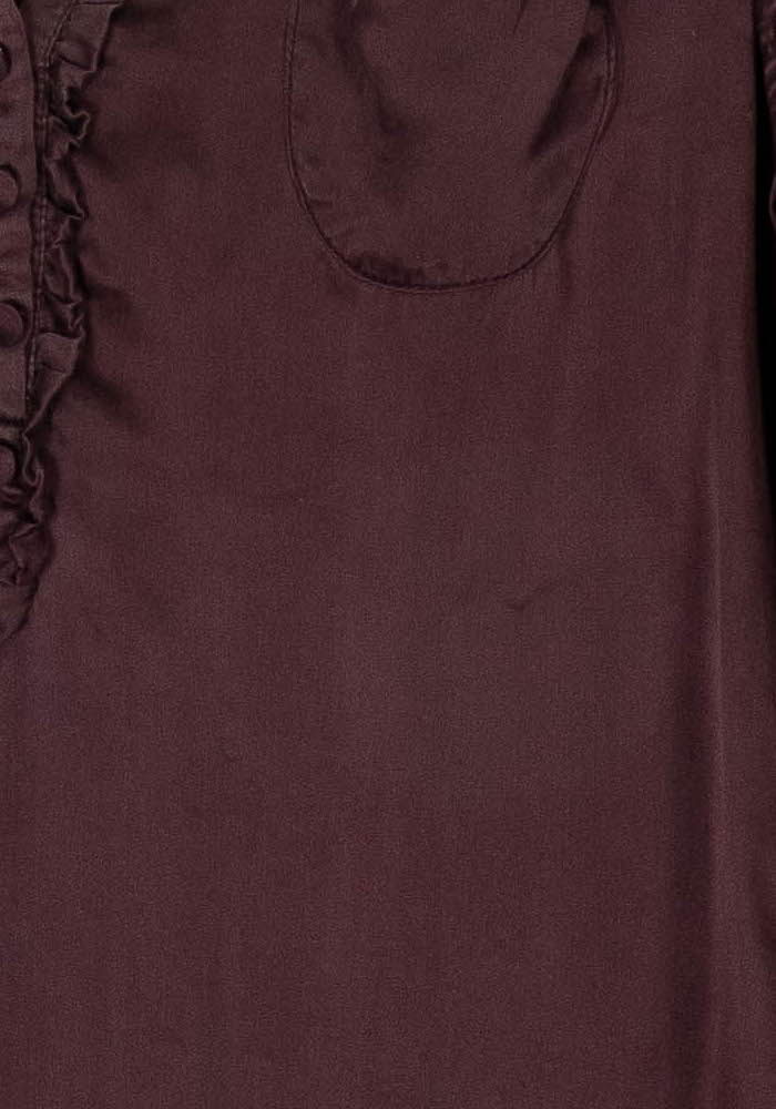 Blouse Violette - Taille M/38 de la marque Maje | PARAD121194 - Vendu par Paradigme - Image 3