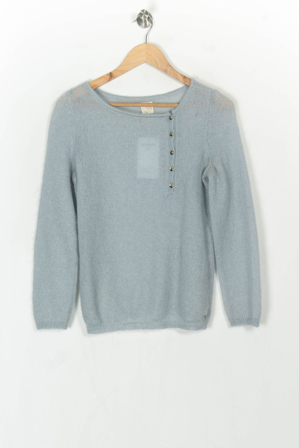 Gilet Bleu Clair - Taille M/38 de la marque Des petits hauts | PARAD121198 - Vendu par Paradigme - Image 2