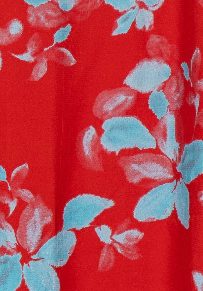 Jupe Longue Rouge et Bleue - Taille L/40 de la marque Kookai | PARAD121200 - Vendu par Paradigme - Image 3
