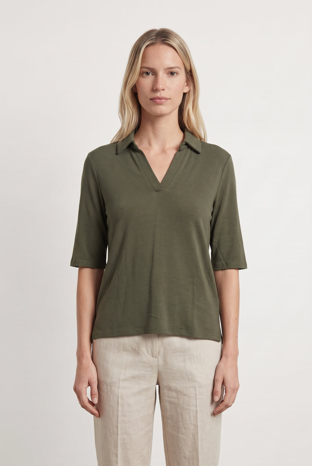 Polo Vert - Taille XS/34 de la marque Caroll | PARAD121201 - Vendu par Paradigme - Image 1