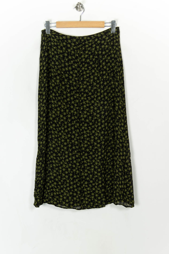 Jupe Longue Noire et Verte - Taille XL/42 de la marque Kookai | PARAD121203 - Vendu par Paradigme - Image 5
