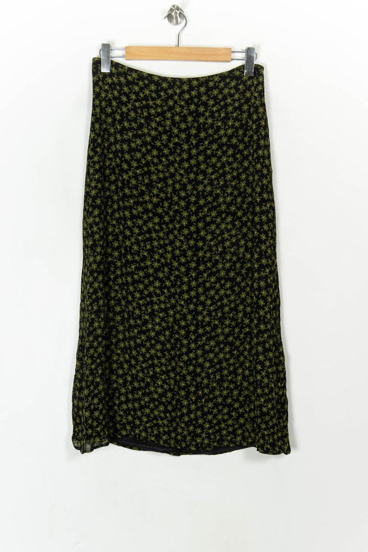 Jupe Longue Noire et Verte - Taille XL/42 de la marque Kookai | PARAD121203 - Vendu par Paradigme - Image 2
