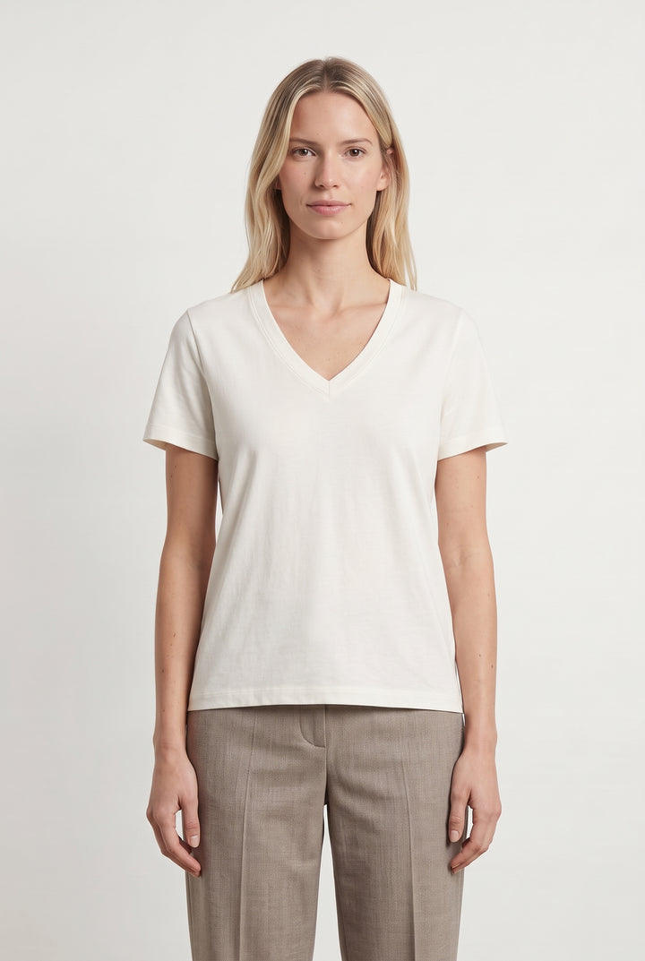 Tee-shirt Blanc - Taille S/36 de la marque Maison 123 | PARAD121205 - Vendu par Paradigme - Image 1