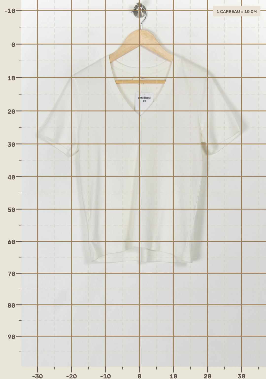 Tee-shirt Blanc - Taille S/36 de la marque Maison 123 | PARAD121205 - Vendu par Paradigme - Image 4