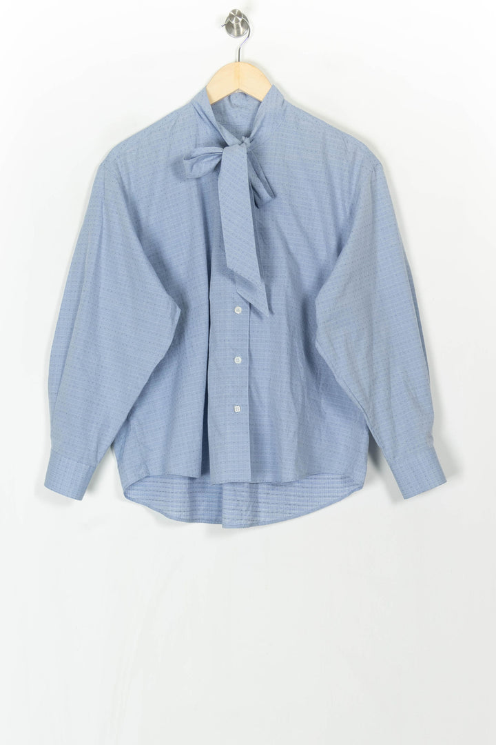 Chemisier Bleu - Taille L/40 de la marque Maison Kitsuné | PARAD121209 - Vendu par Paradigme - Image 2