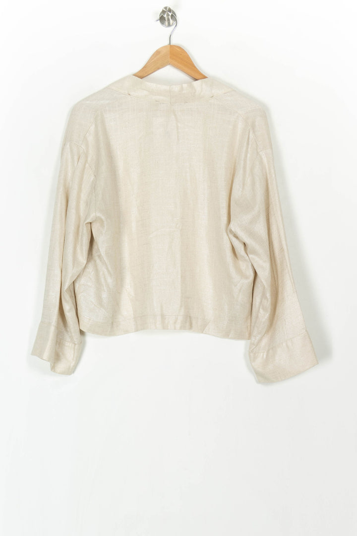 Boléro Doré - Taille M/38 de la marque La Fée Maraboutée | PARAD121211 - Vendu par Paradigme - Image 5