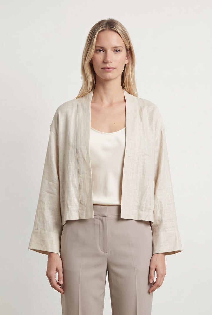 Boléro Doré - Taille M/38 de la marque La Fée Maraboutée | PARAD121211 - Vendu par Paradigme - Image 1