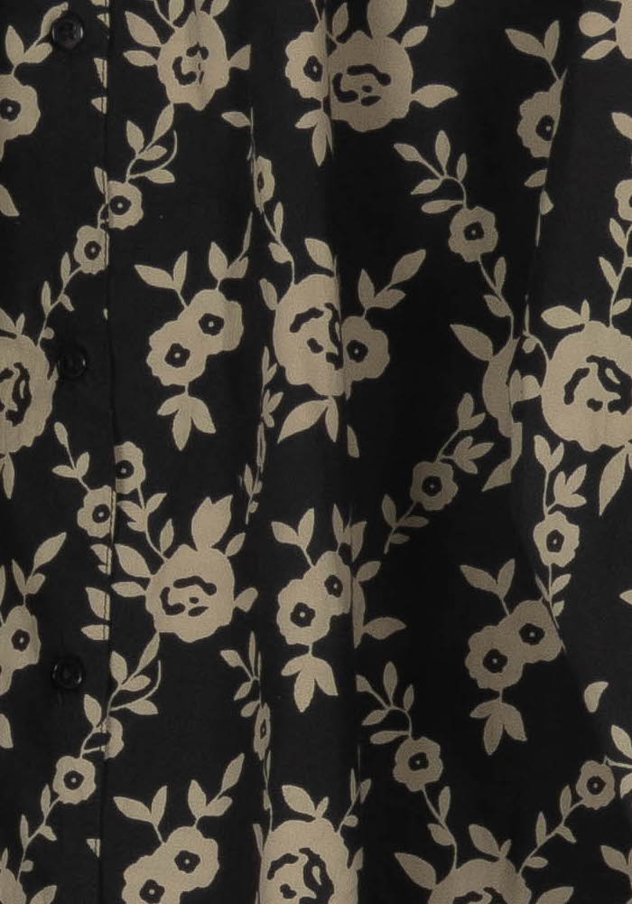 Blouse Noire et Beige - Taille XS/34 de la marque Petite Mendigote | PARAD121214 - Vendu par Paradigme - Image 3