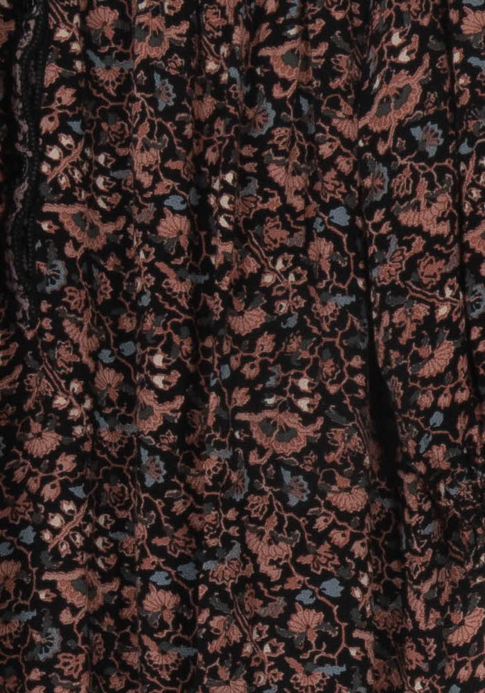 Robe Courte Noire et Marron - Taille XS/34 de la marque ba&amp;sh | PARAD121221 - Vendu par Paradigme - Image 3