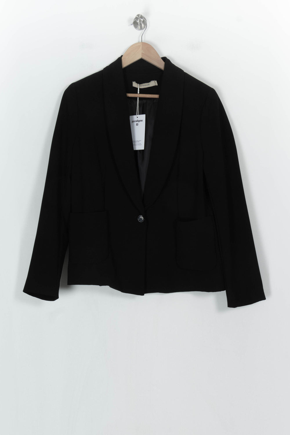 Veste Noire - Taille M/38 de la marque La Fée Maraboutée | PARAD121225 - Vendu par Paradigme - Image 2