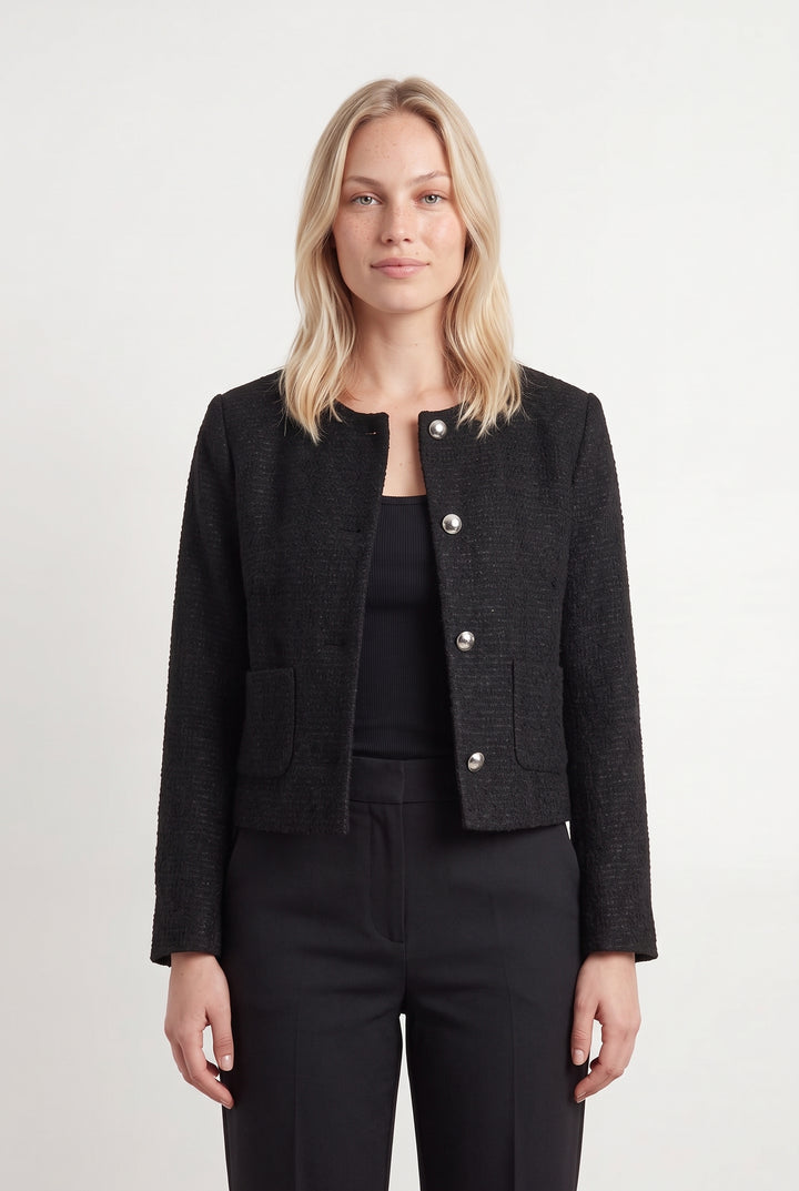 Veste Noire - Taille L/40 de la marque La Fée Maraboutée | PARAD121227 - Vendu par Paradigme - Image 1