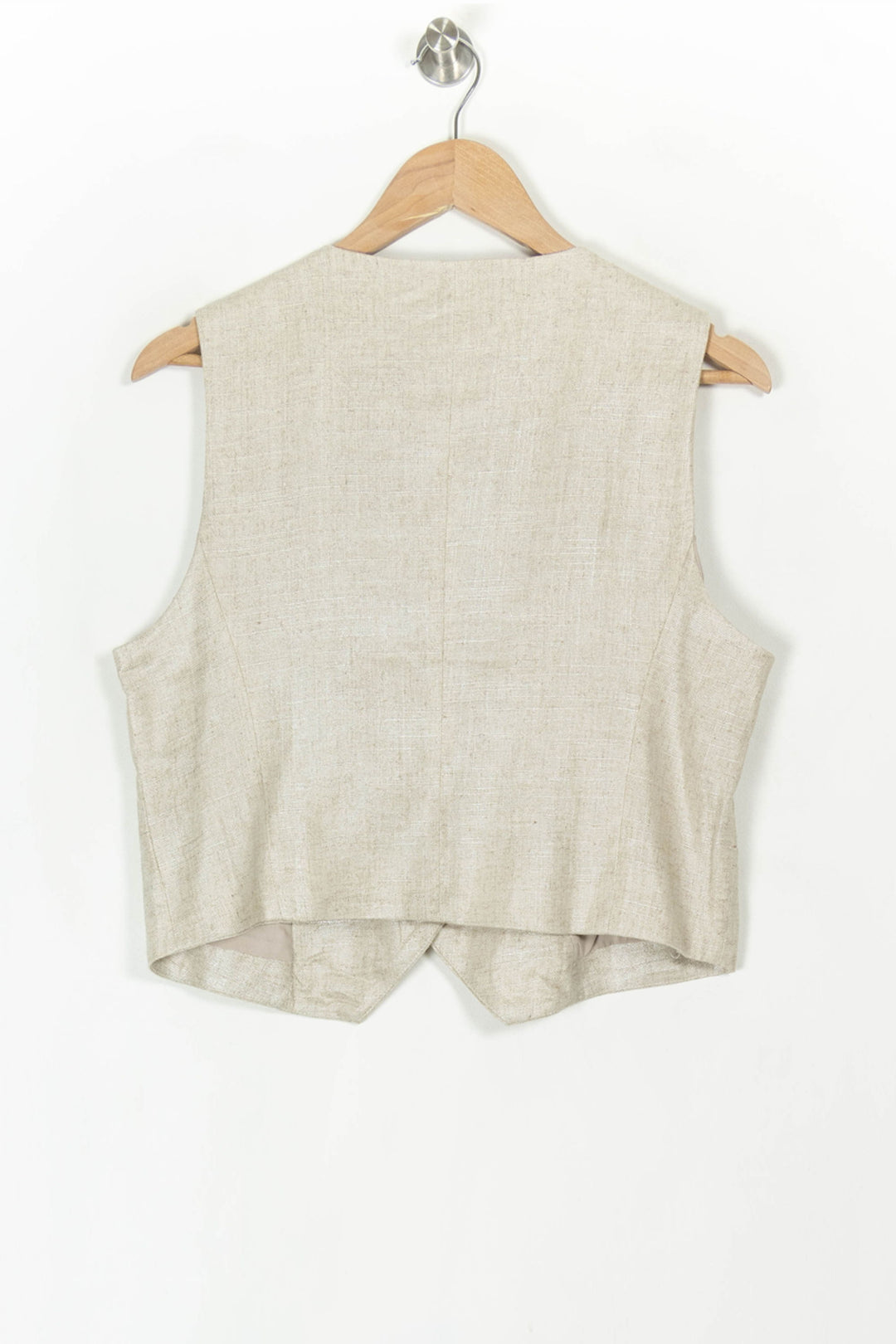 Gilet Beige - Taille L/40 de la marque La Fée Maraboutée | PARAD121229 - Vendu par Paradigme - Image 5
