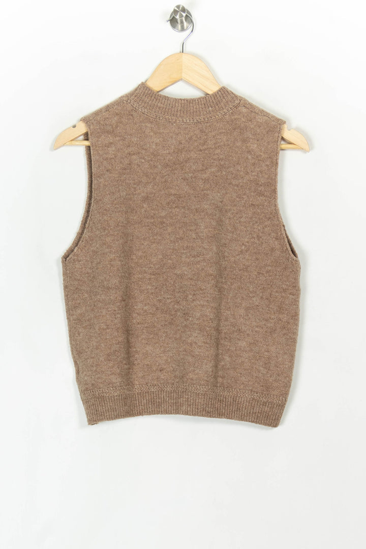 Pull Sans Manches Marron - Taille S/36 de la marque La Petite Etoile | PARAD121239 - Vendu par Paradigme - Image 5