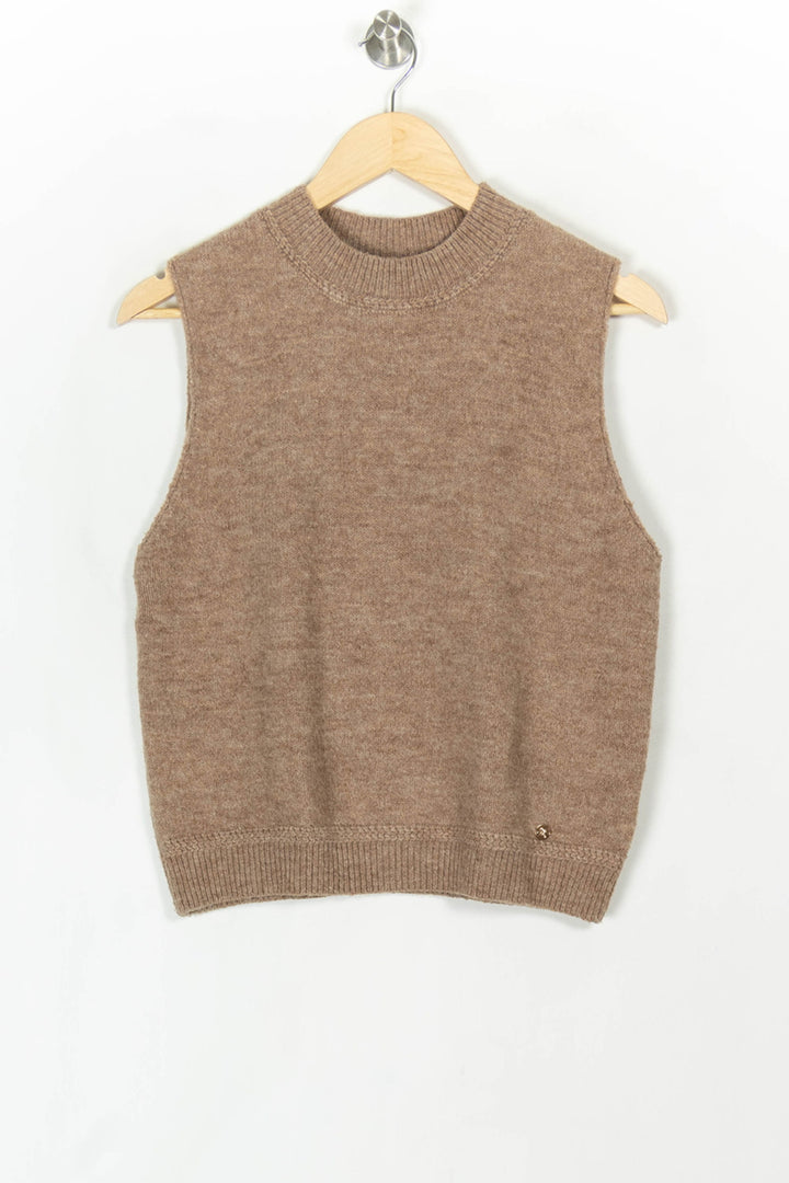 Pull Sans Manches Marron - Taille S/36 de la marque La Petite Etoile | PARAD121239 - Vendu par Paradigme - Image 2