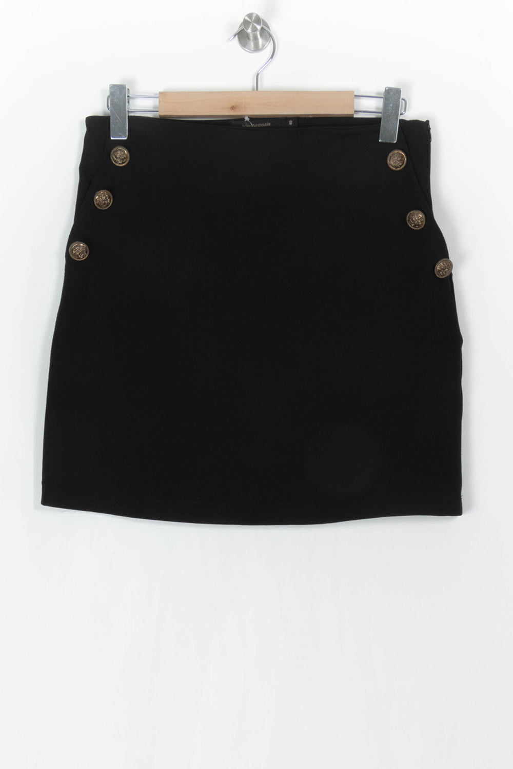 Jupe Noire - Taille L/40 de la marque La Fée Maraboutée | PARAD121241 - Vendu par Paradigme - Image 2