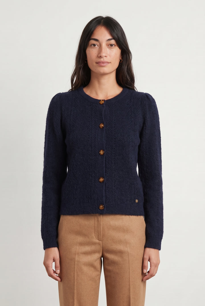 Cardigan Bleu - Taille S/36 de la marque La Petite Etoile | PARAD121243 - Vendu par Paradigme - Image 1