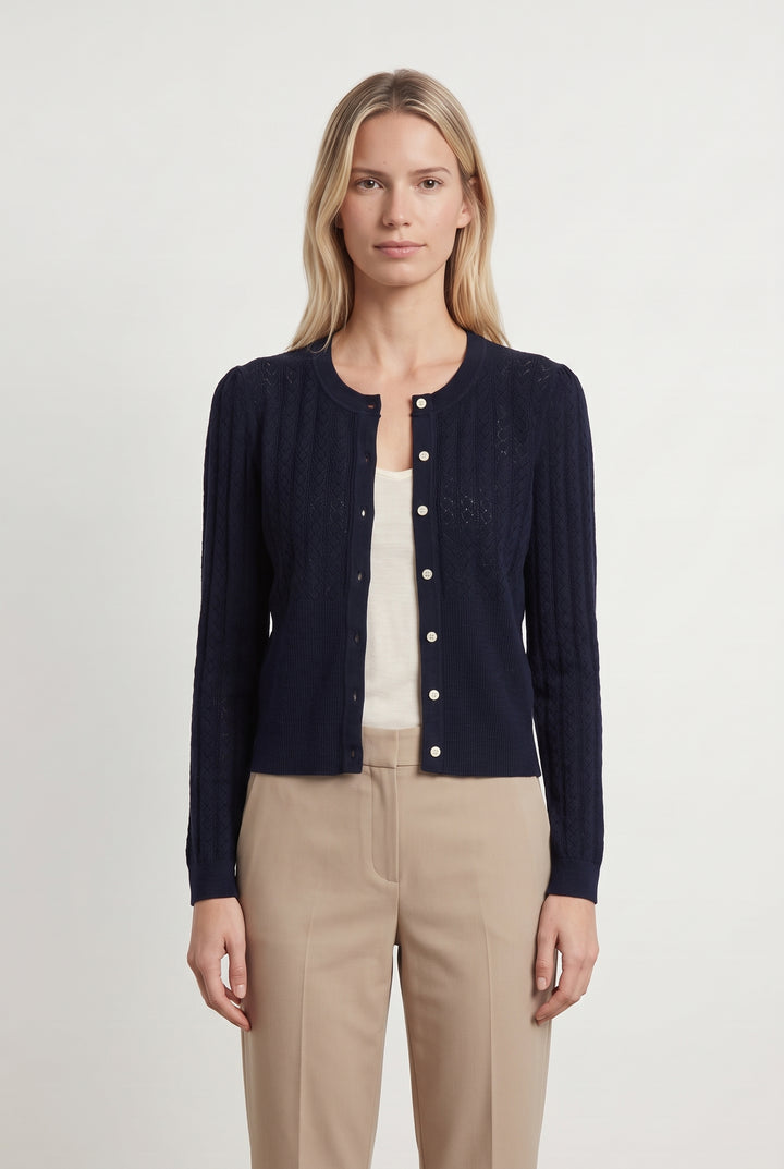 Cardigan Bleu - Taille S/36 de la marque Marie Sixtine | PARAD121244 - Vendu par Paradigme - Image 1