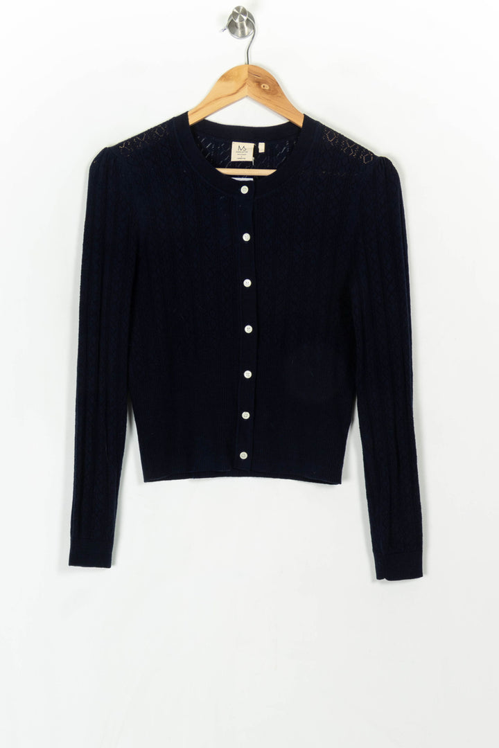Cardigan Bleu - Taille S/36 de la marque Marie Sixtine | PARAD121244 - Vendu par Paradigme - Image 2