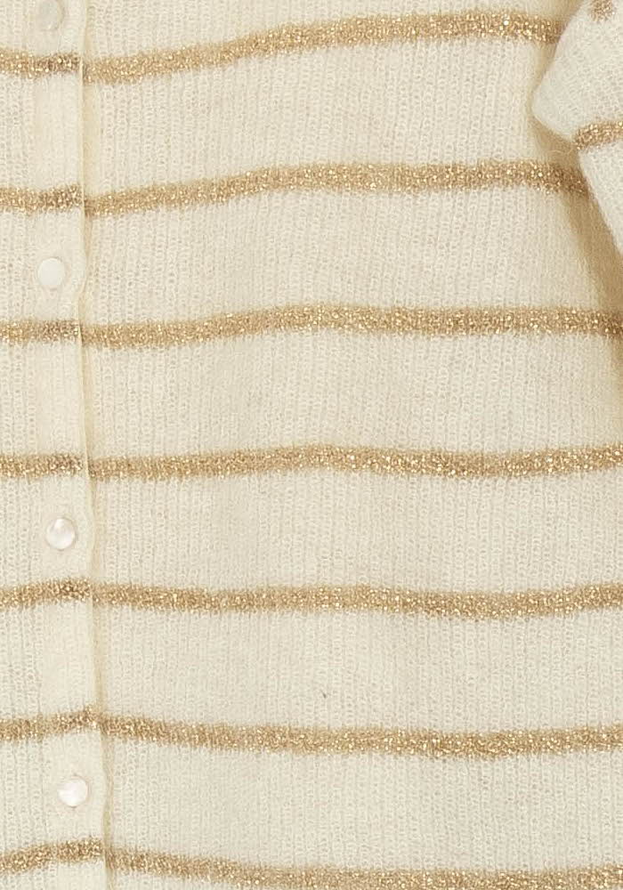 Cardigan Écru et Beige - Taille XS/34 de la marque Sézane | PARAD121246 - Vendu par Paradigme - Image 3