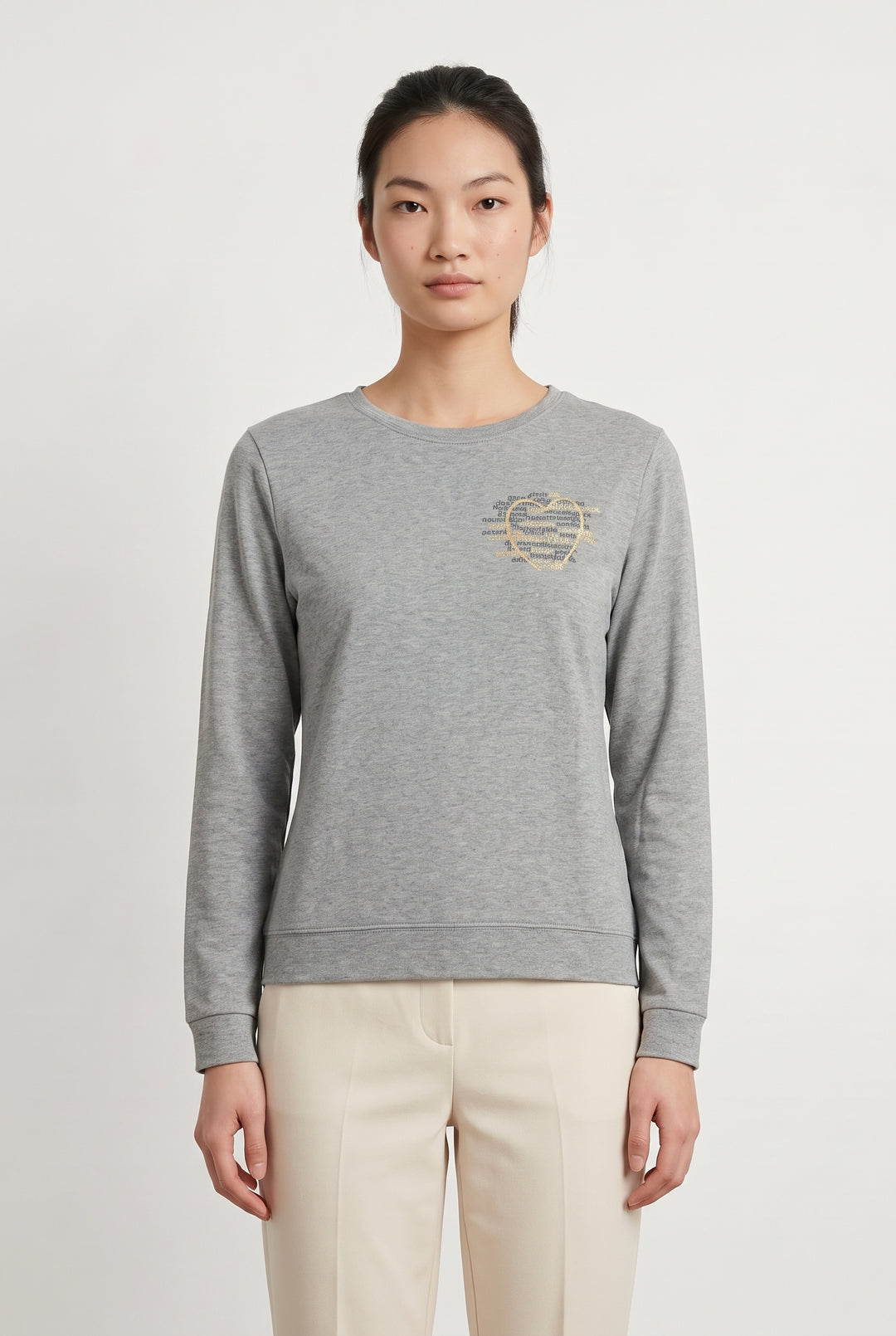 Sweat Gris - Taille S/36 de la marque Caroll | PARAD121247 - Vendu par Paradigme - Image 1