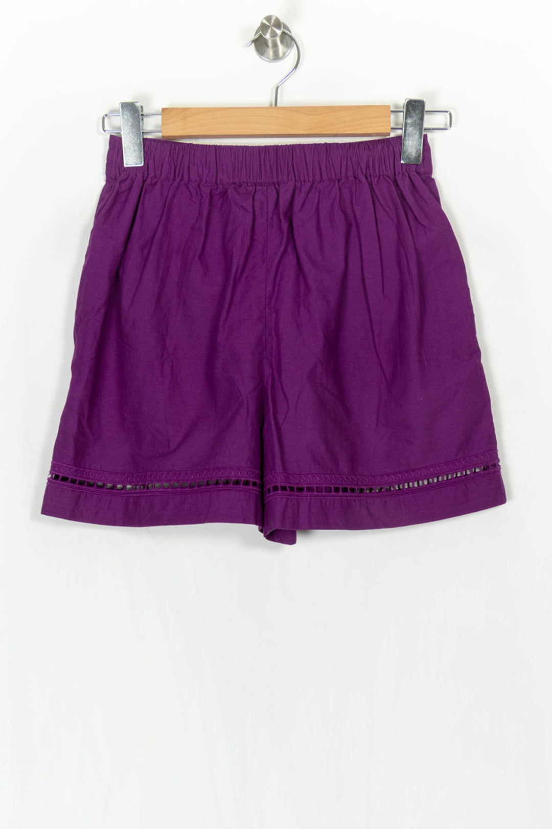 Short Violet - Taille XS/34 de la marque Sézane | PARAD121248 - Vendu par Paradigme - Image 5