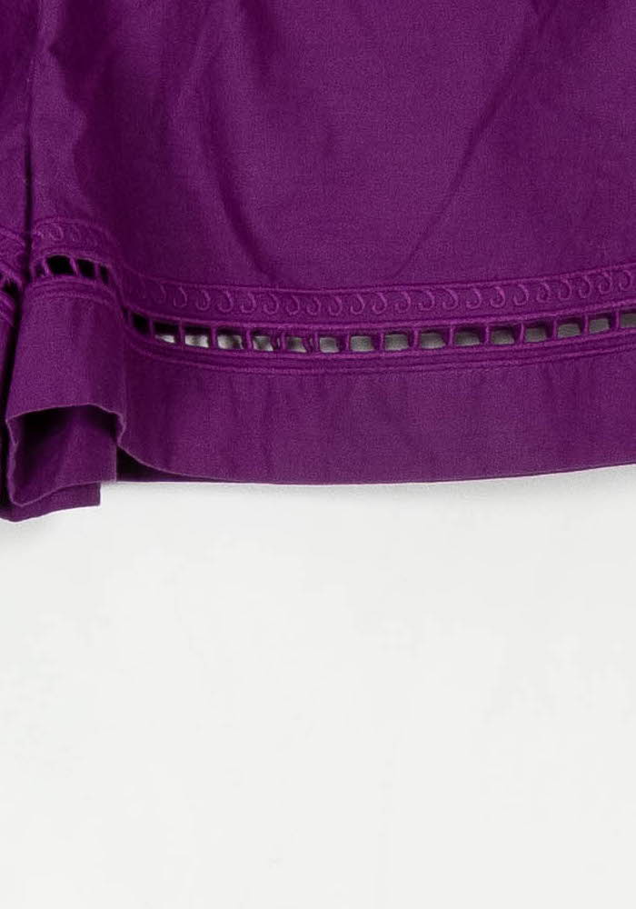 Short Violet - Taille XS/34 de la marque Sézane | PARAD121248 - Vendu par Paradigme - Image 3