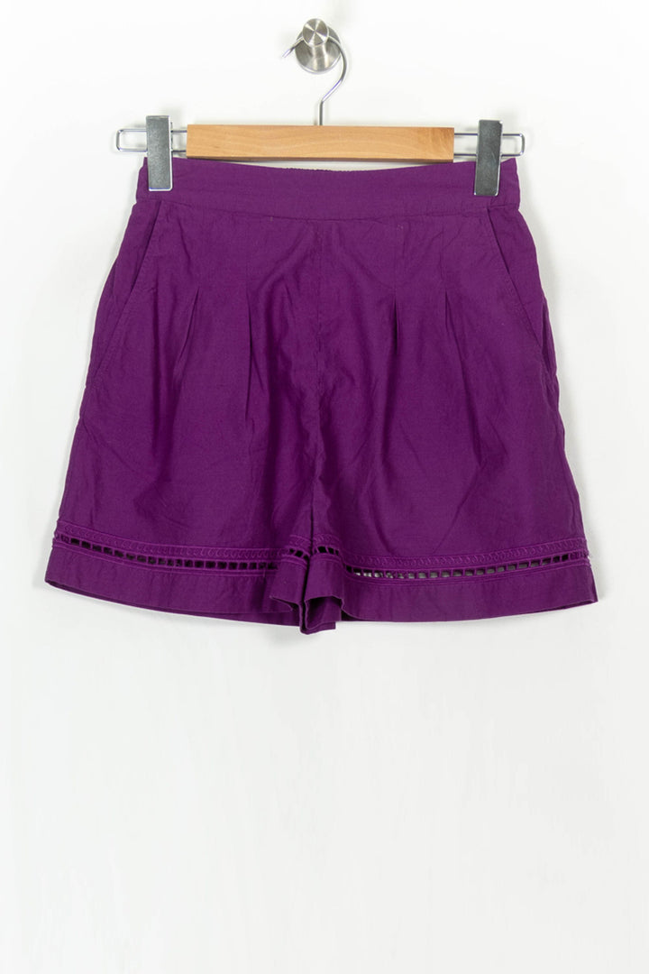 Short Violet - Taille XS/34 de la marque Sézane | PARAD121248 - Vendu par Paradigme - Image 2