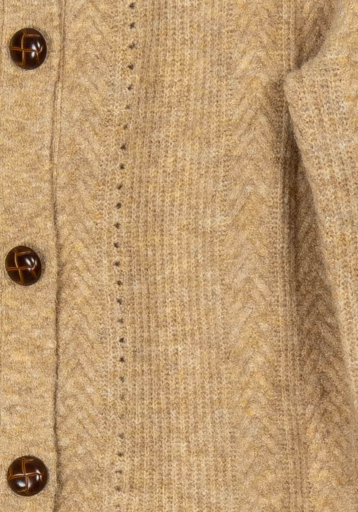 Cardigan Beige - Taille S/36 de la marque La Petite Etoile | PARAD121251 - Vendu par Paradigme - Image 3