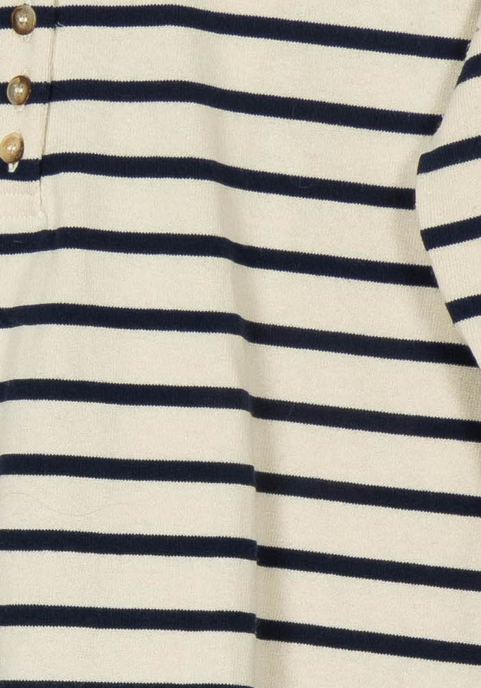 Marinière Écrue et Bleue - Taille XS/34 de la marque Sézane | PARAD121252 - Vendu par Paradigme - Image 3