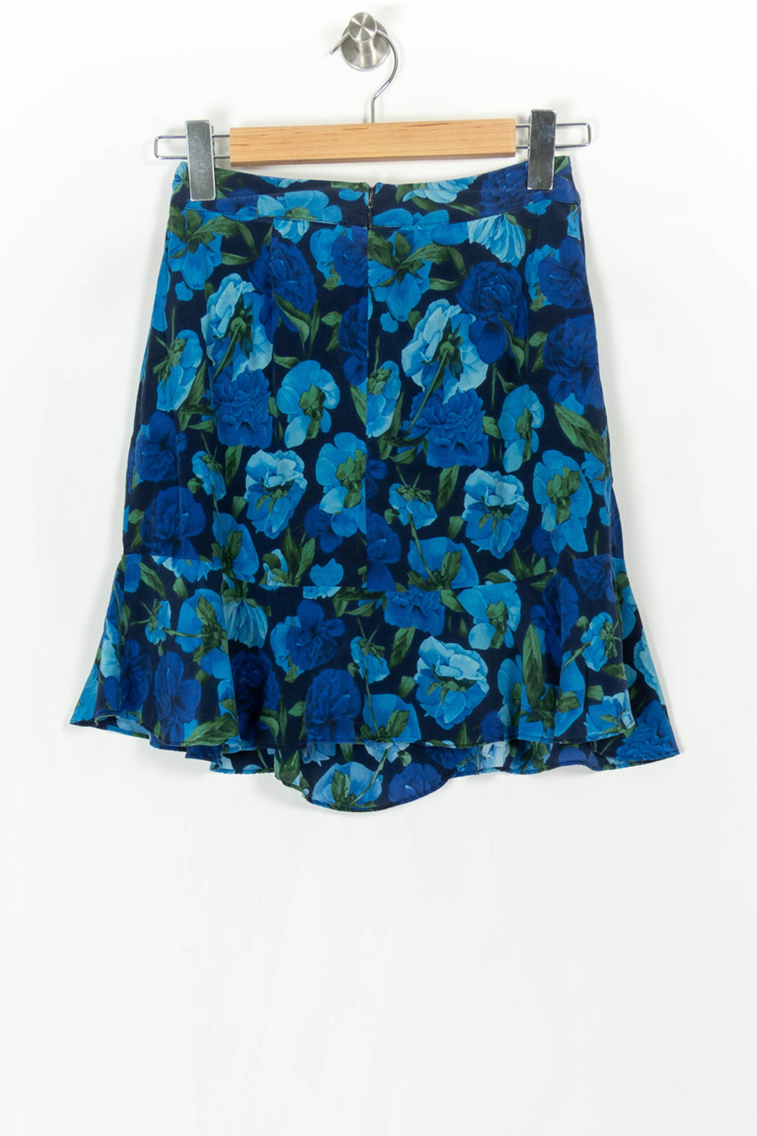 Jupe Fleurie Bleue et Verte - Taille S/36 de la marque The Kooples | PARAD121256 - Vendu par Paradigme - Image 5