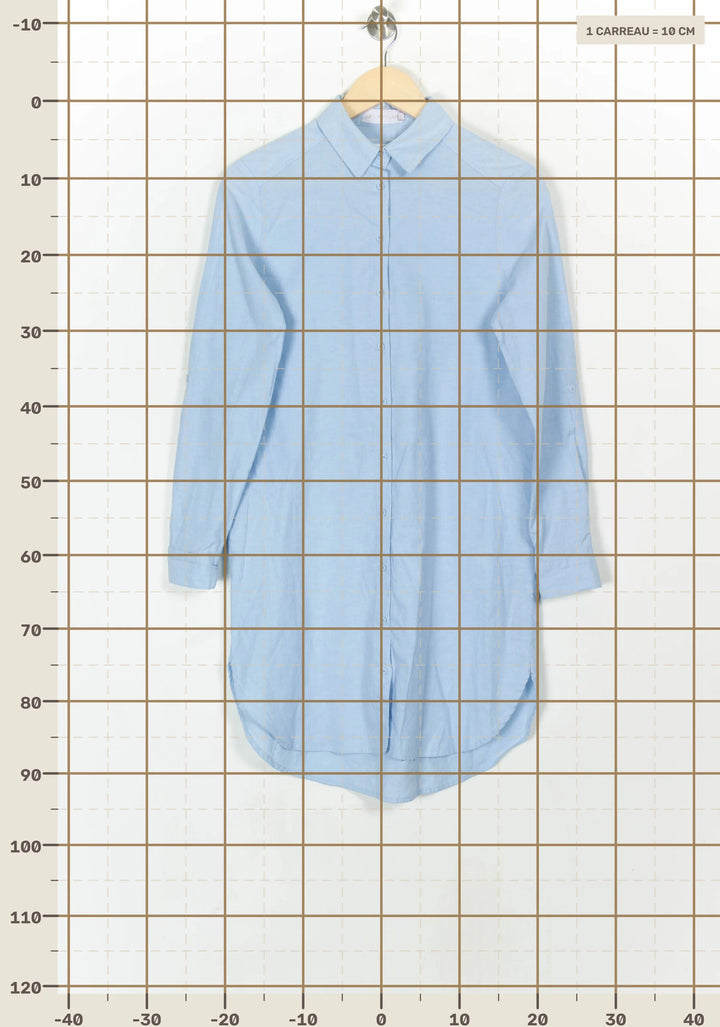 Robe Chemise Bleue - Taille S/36 de la marque Karl Marc John | PARAD121257 - Vendu par Paradigme - Image 4