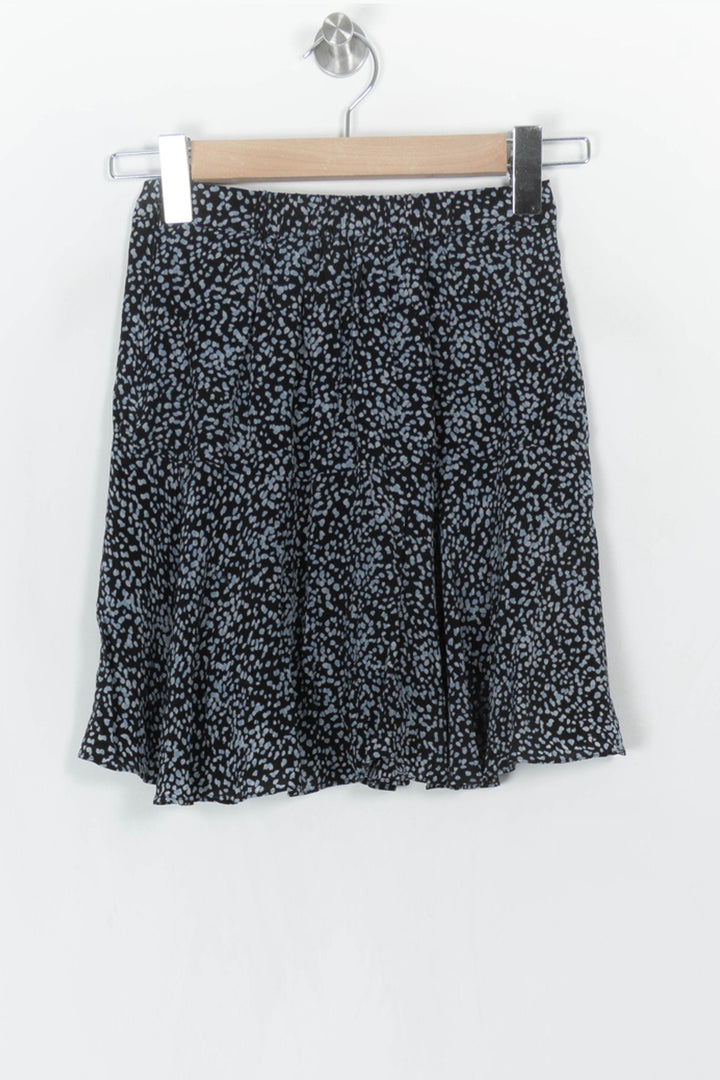 Jupe Fluide Bleu et Noir - Taille S/36 de la marque The Kooples | PARAD121259 - Vendu par Paradigme - Image 5