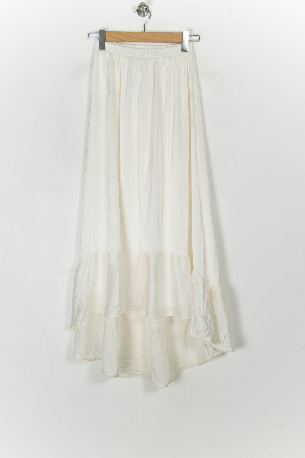 Jupe Longue Beige - Taille XS/34 de la marque Maison Guillemette | PARAD121260 - Vendu par Paradigme - Image 2