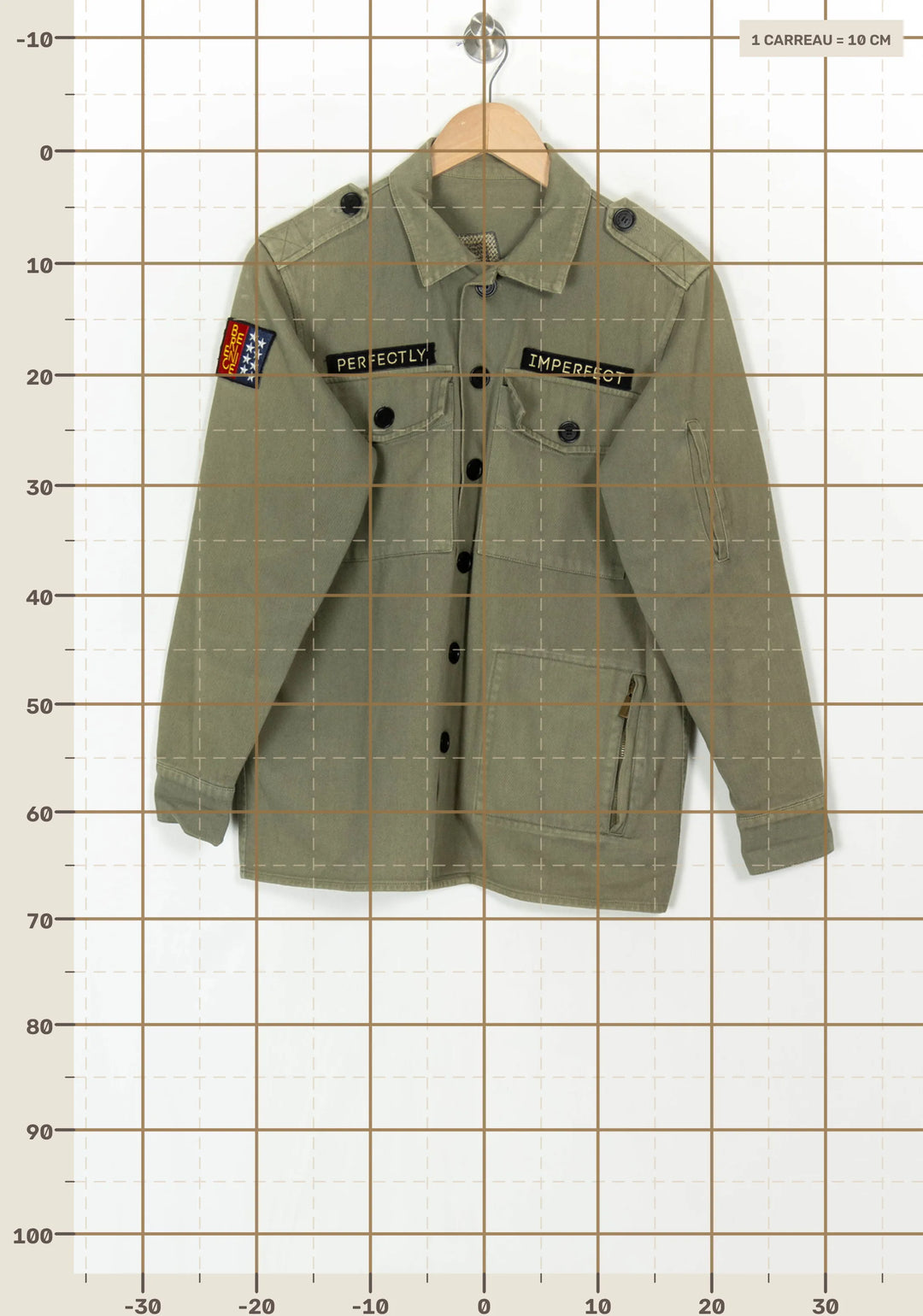 Veste Verte - Taille XS/34 de la marque Bérénice | PARAD121264 - Vendu par Paradigme - Image 4
