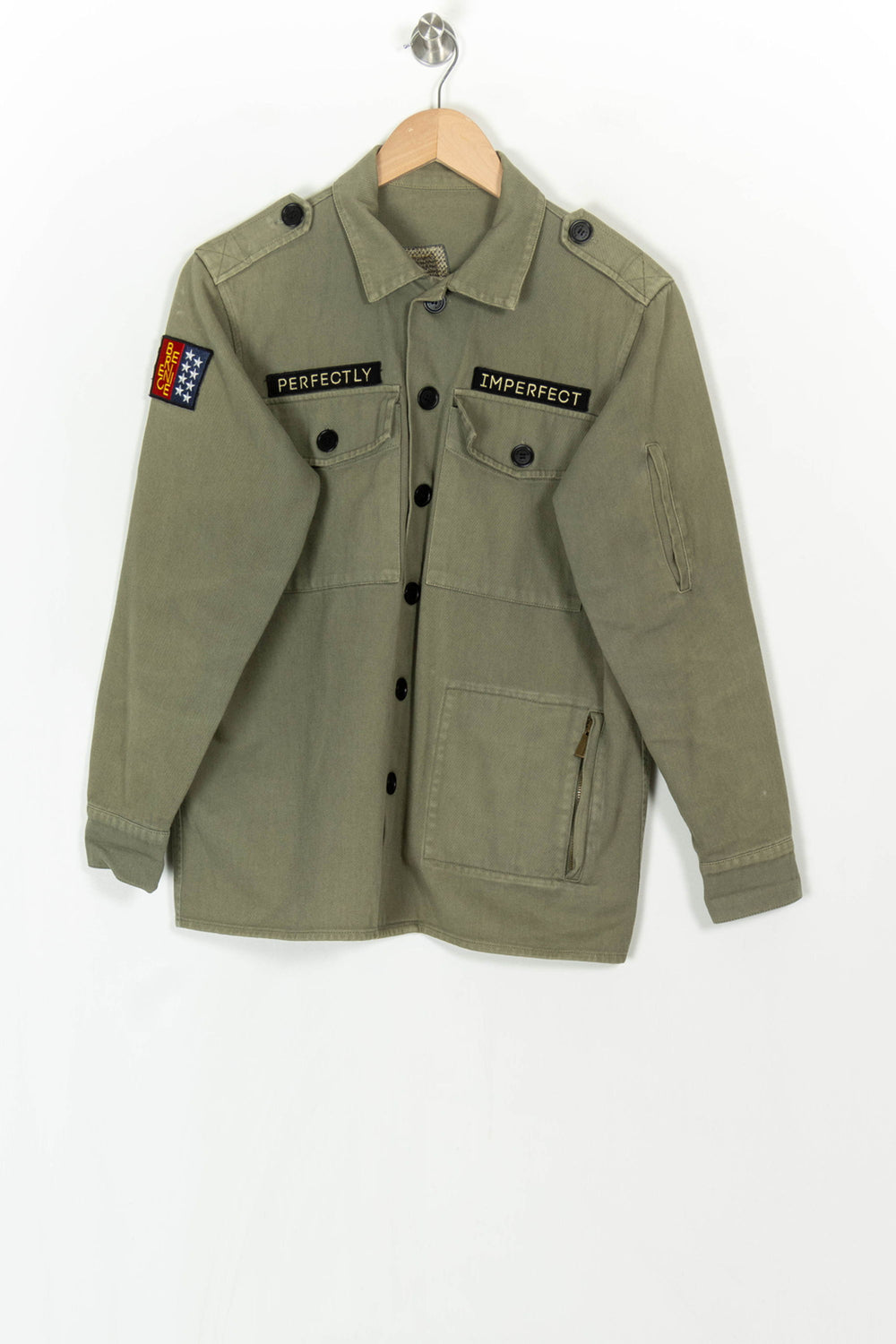 Veste Verte - Taille XS/34 de la marque Bérénice | PARAD121264 - Vendu par Paradigme - Image 2